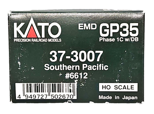 Kato HO Train EMD GP35 Diesel Locomotive SP #6612 DCC Ready 37-3007 Model - Picture 9 of 9
