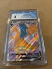 Pokémon TCG Charizard V SWSH050 Black Star Promos Holo Champions Path CGC 8 NM