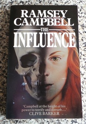 Ramsey Campbell The Influence 1st Ed 1989 Horror Paperbacks From Hell Ghosts