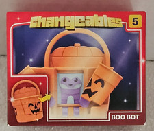 McDonald's Changeables Boo Bot 5 Halloween Pumpkin Bucket Figure Unopened Box