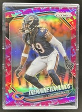 2025 Panini Prizm Tremaine Edmunds Super Bowl LX #/60 Bears
