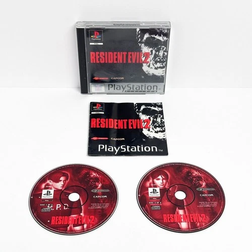 Resident evil 2 Ps1 - COMPLETE Game with French PlayStation 1 MANUAL PAL