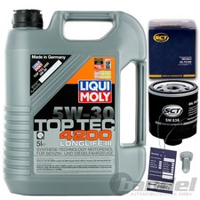 FILTER ÖLFILTER+LIQUI MOLY 5W30 ÖL für AUDI A2 A3 VW UP POLO 9 6N GOLF 4 5 6 7