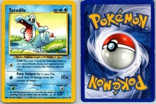 TOTODILE POKEMON NEO GENESIS 81/111 COMMON HP UNLIMITED on eBay
