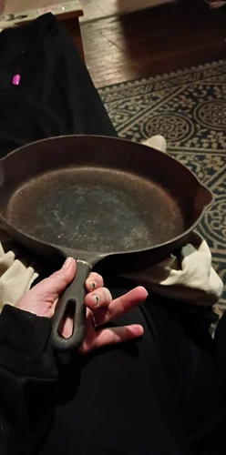 Vintage Griswold No. 10 Cast Iron Skillet Small Logo