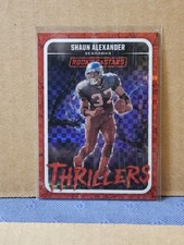 2025 Panini Rookies & Stars - Thrillers Shaun Alexander #7 Red Plaid