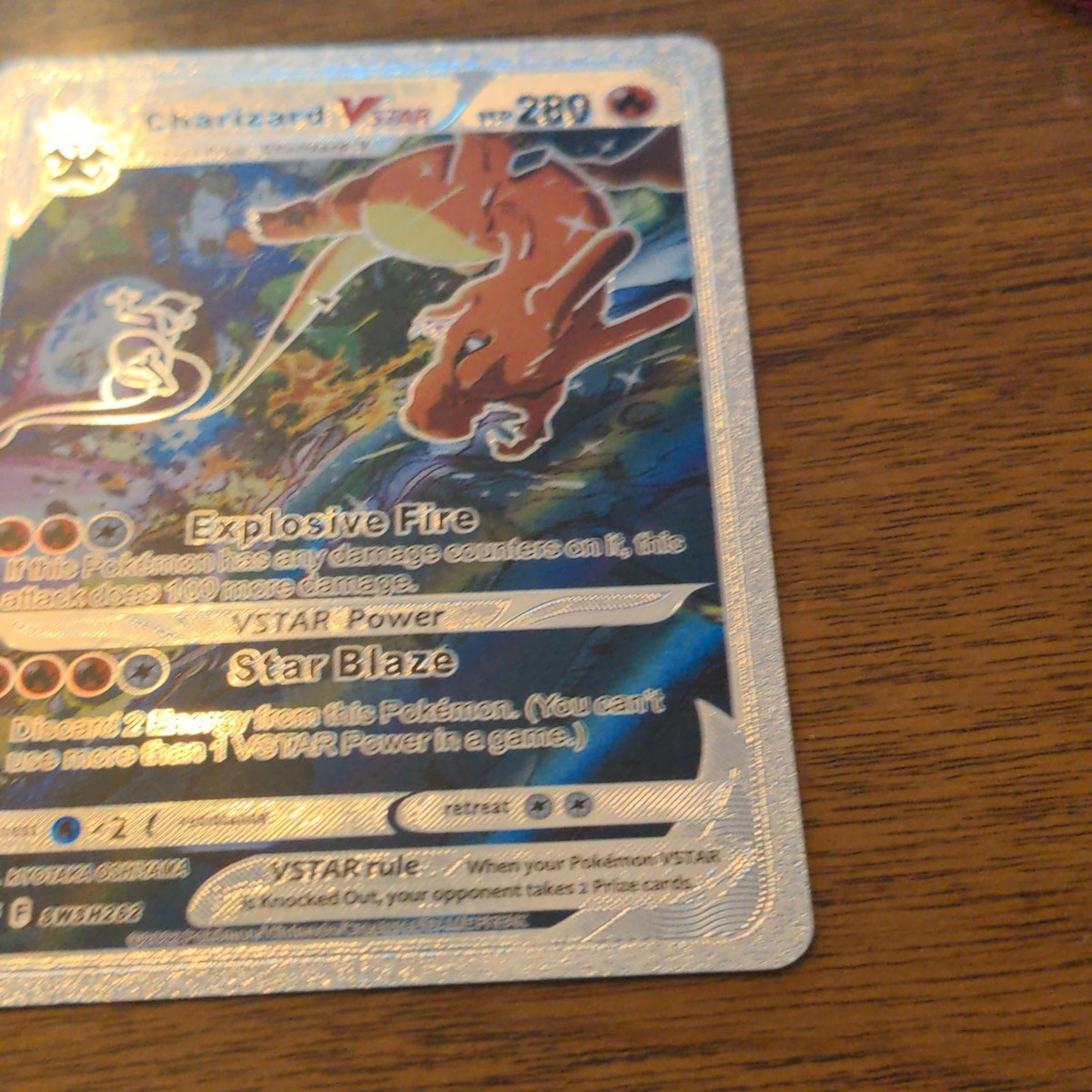charizard pokemon card 280 Charizard VSTAR 019/159 Crown Zenith Pokémon Card – The Gamers Quest main image 0