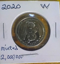 2020-W West Point America the Beautiful American Samoa National Park 25C Quarter