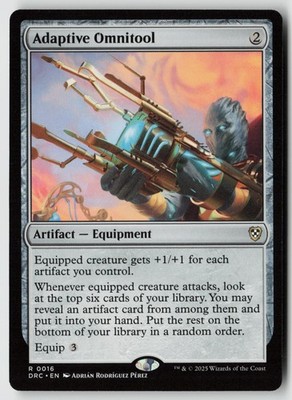 Adaptive Omnitool 16 Commander: Aetherdrift Magic: The Gathering NM