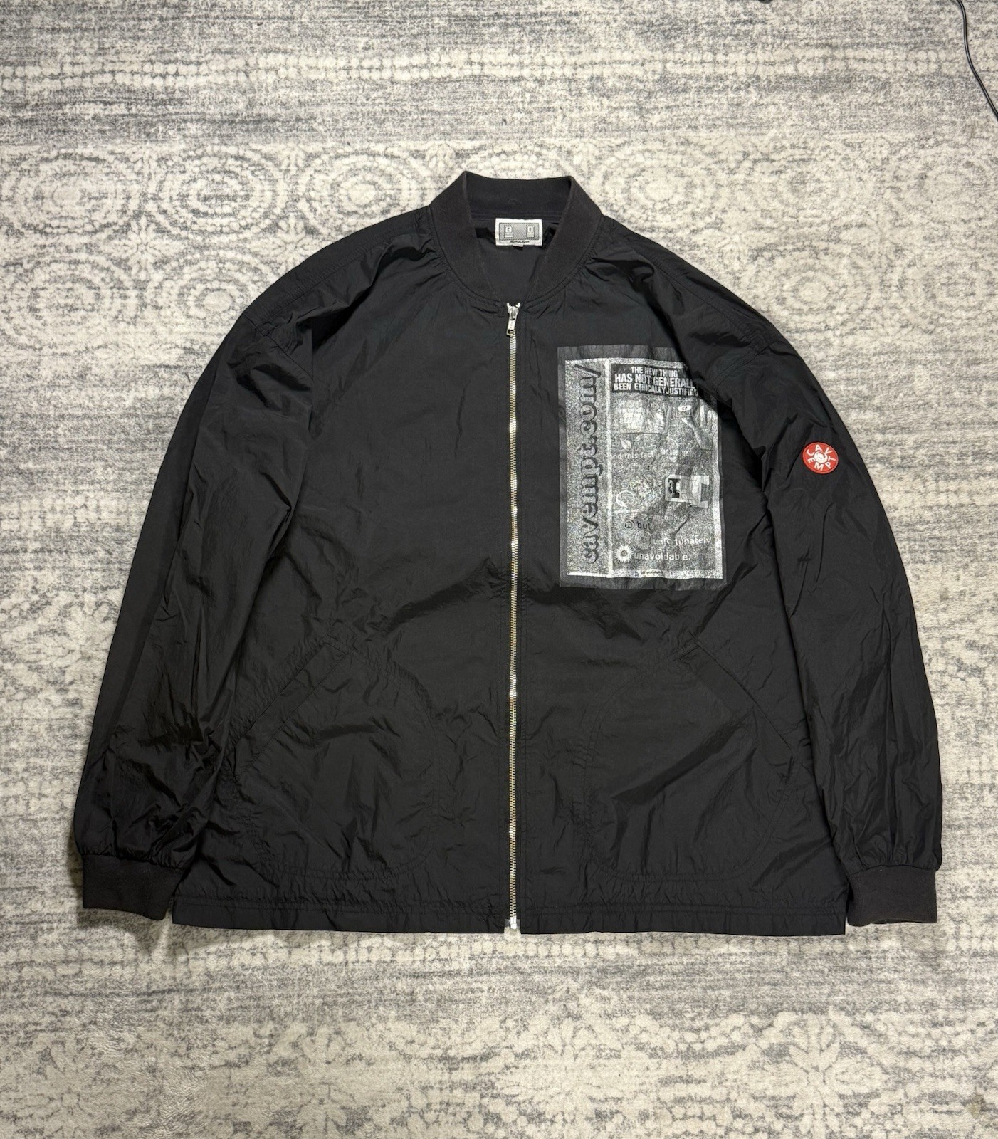 CAV EMPT NYLON OVERSHIRT JACKET PATCHWORK BOMBER … - image 1