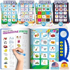 Spanish Learning for : ABC Learning for Toddlers, Busy Book, Speech Therapy, ...