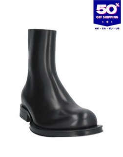 Stivaletti in pelle LANVIN RRP€990 US11 UK10 EU44 neri Made in Italy