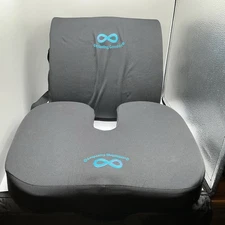 Everlasting Comfort Memory Foam Seat Cushion And Back Support Bundle 3229K