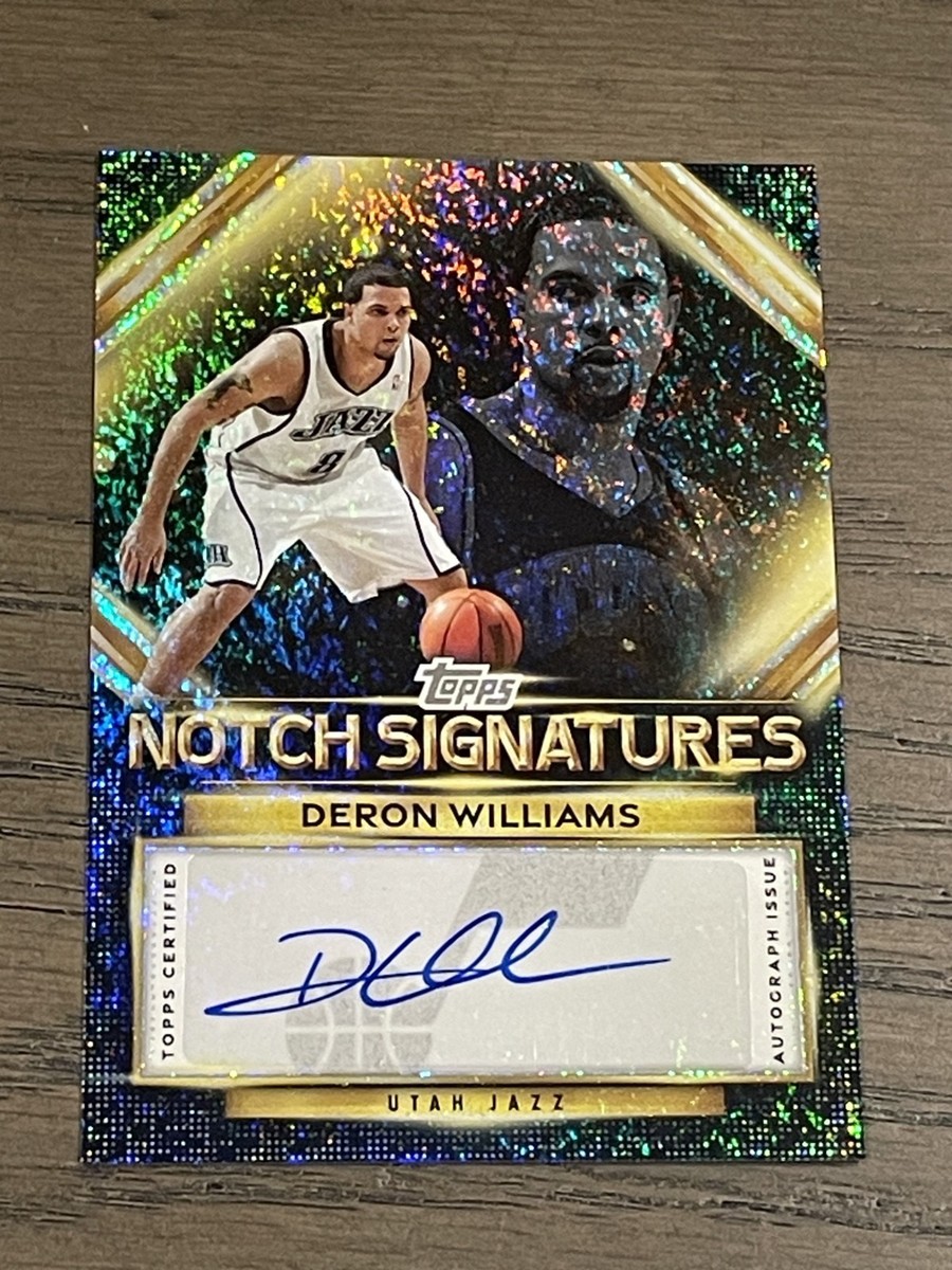 2025-26 Topps Topps Notch Signatures Foil Deron Williams #TNS-DW