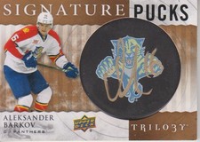 2014-15 Upper Deck Trilogy Signature Pucks Al...