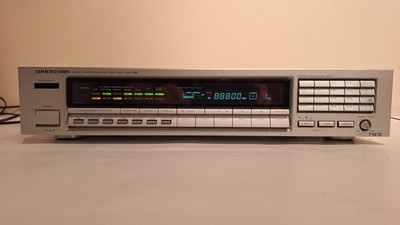 ONKYO T-4670 INTEGRA RI Series Tuner FM Hifi System Component Champaign Silver