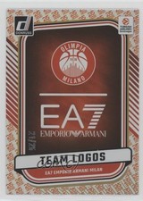 2024 Donruss EuroLeague 25th Anniversary 21/25 EA7 Emporio Armani Milan #7 0nr3