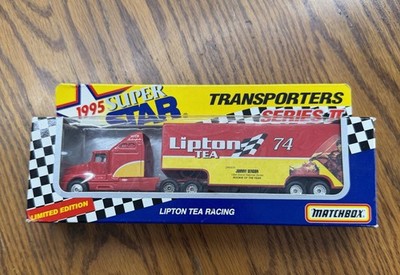 Matchbox 1995 Transporters Series ll Lipton Tea Racing Limited Edition