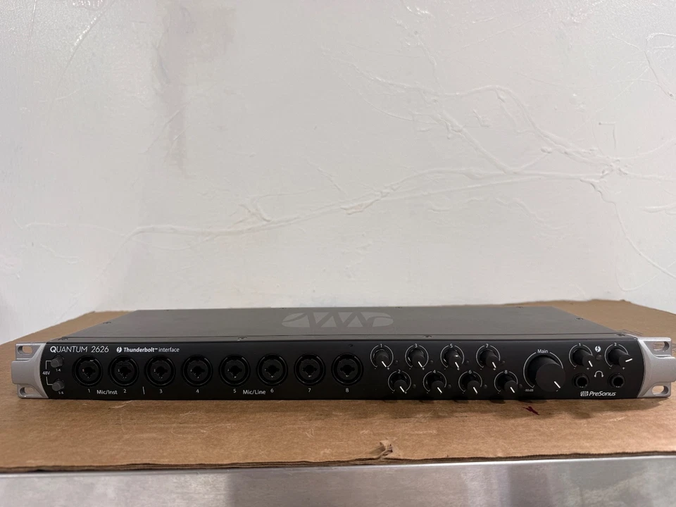 PreSonus Quantum 2626 – Thunderbolt 3 Audio Interface (26x26 / 24-Bit 192 kHz) - Image 2 of 4