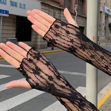 Summer Sunscreen Lace Arm Sleeve Women Arm Cover Fashion Classic UV Protection I