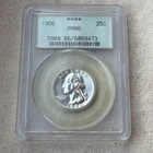 PCGS OGH 1956 PR66 Washington Quarter Proof 🇺🇸