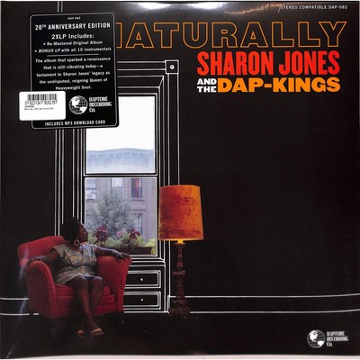 Sharon Jones / The Dap-Kings / NATURALLY (20TH ANNIVERSARY EDITION 2LP+MP3) / D