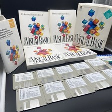 Microsoft Visual Basic 3.0 Professional Edition CIB - Set floppy disk 3,5" LEGGI