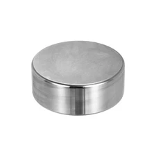 80x30mm Steel Bench Block, Steel Block Metal Bench Block No Holes, Round