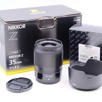 Nikon NIKKOR Z 35mm f/1.8 S Lens + Hood & Box – MUST SEE! (2983)