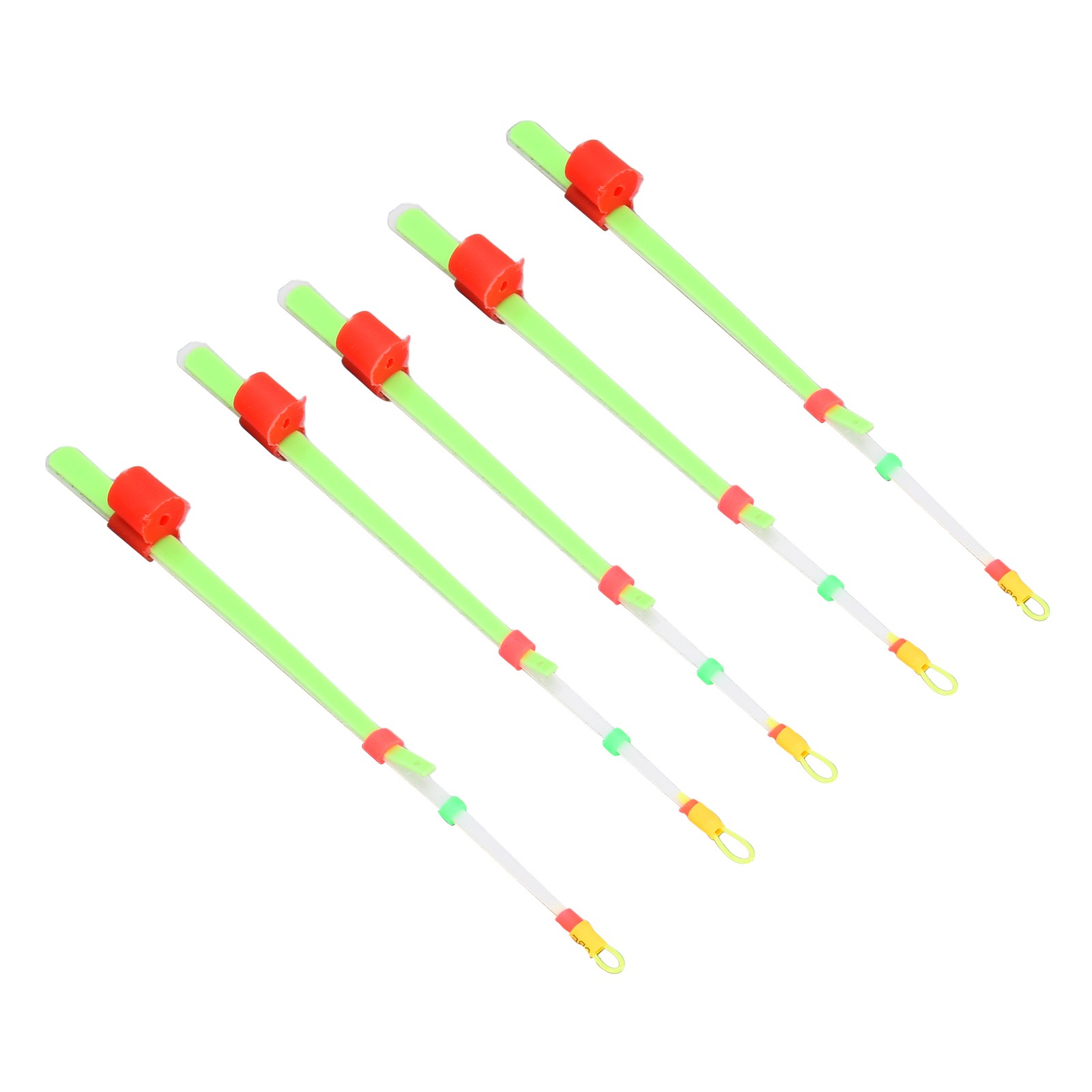 5pcs Mini Winter Ice Fishing Rod Top Tip Portable ABS Double Thicken Winter
