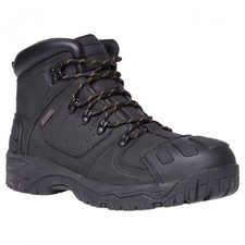 WORKTOUGH WB103 RIDGEWAY BLACK WATERPROOF SAFETY BOOTS SIZE 10 EU 44 RRP £89.99