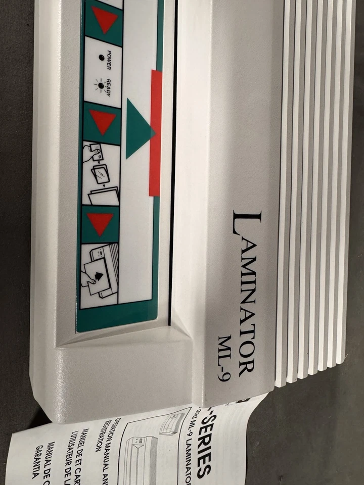 Ibico Laminator Model ML-9 Machine New Without Box W/t Manual  - Image 3 of 4