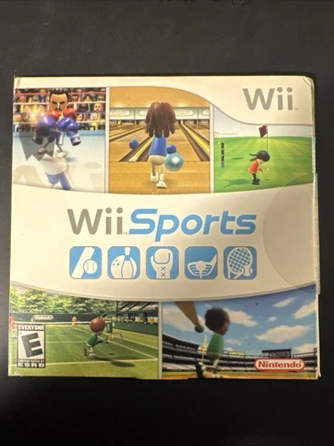 Wii Sports (Nintendo Wii, 2006) *Tested & Working* Lightly Used