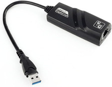 USB 3.0 Gigabit Ethernet LAN RJ45 10/100/1000Mbps Network Adapter for Windows PC