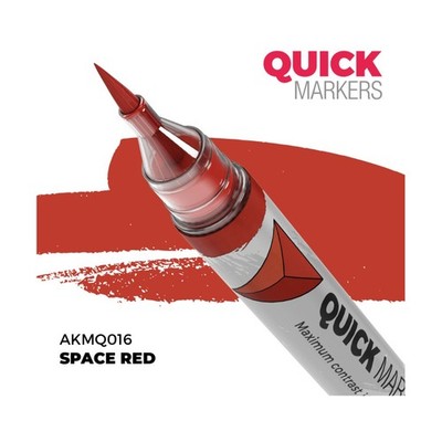 AK Paint Quick Markers Space Red New