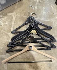 Vintage Lot Of 6 Heavy Large Hangers Joseph A Banks 