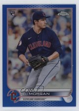 2022 Topps Chrome Blue Refractor 133/150 Eli Morgan #62 00em