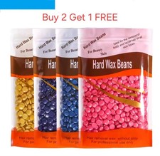 Hard Wax Beads Beans For All Waxing Types Depilatory Hair Removal Warmer Heater