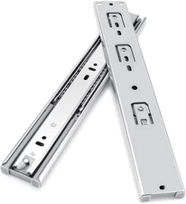 Hardware 12-Inch 55 Lb, 3Folds Hydraulic Soft and Self Close Full Extension Ball