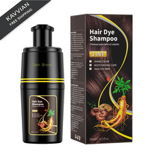 BOJICA Dark Brown Hair Dye Shampoo for 12.3 Fl Oz Pack of 1 ,