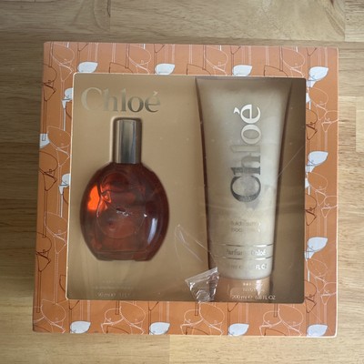 Chloe Perfume women Gift Set 2 Pcs 3.oz/ 90 ml Edt Spray /6.8oz Lotion RARE New