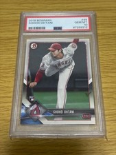 Shohei Ohtani 2018 Bowman #49 PSA 10 Gem Mint Baseball Card Japan