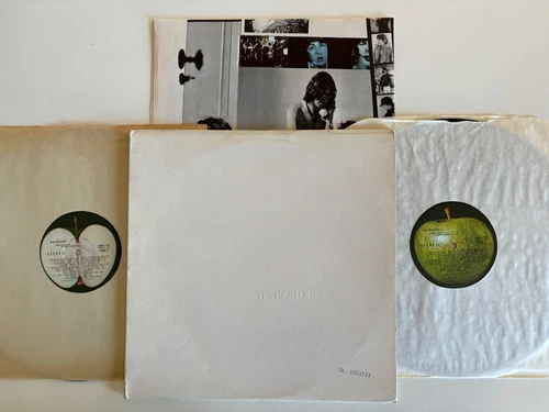 Beatles 1968 US WHITE ALBUM 2-LP Exceptional Vinyl NUMBERED EMBOSSED + Poster