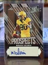 2024 Leaf Heroes & Prospects - Monaray Baldwin /99 Bronze Auto # AP-MB3  #971