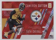 2017 Panini Unparalleled Class of Rookie Red 21/25 Cameron Sutton #234 14md