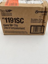 (QTY 135) Armstrong Ceilings 1191SC Surface Mount Ceiling Clips Galvanized Steel