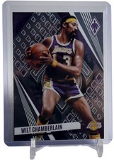 Wilt Chamberlain 2023-24 Panini Phoenix Los Angeles Lakers Card #34 W/Top Loader