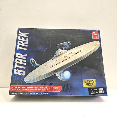 1/537 AMT STAR TREK USS ENTERPRISE NCC-1701-REFIT #AMT1080/06 NEW SEALED MODEL