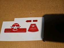 New Vintage Looking Flying A Service Fram Oil Filter Decal Sticker Set