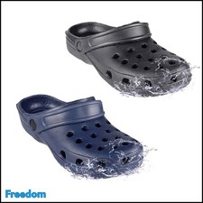 Sabot Traforate Ciabatte in Gomma con Cinturimo o Slip-on